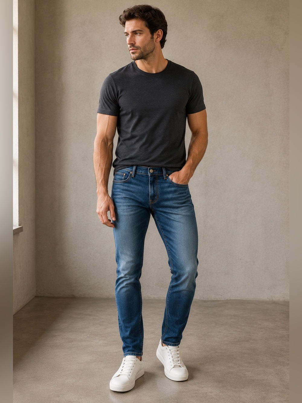 7 For All Mankind Slimmy Coachella Blue Jeans - Size 32